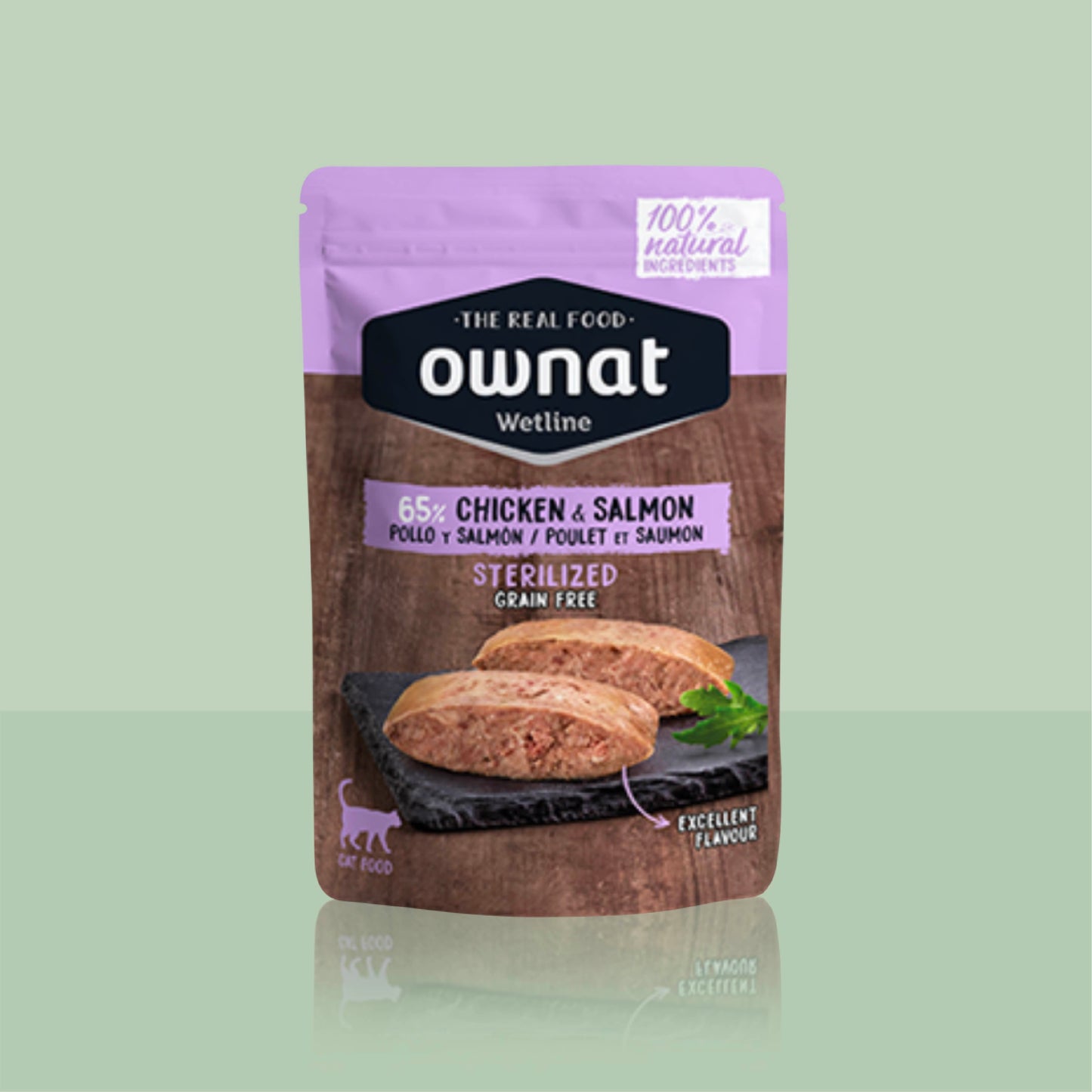 Sachet fraîcheur Sterilized Chicken & Salmon