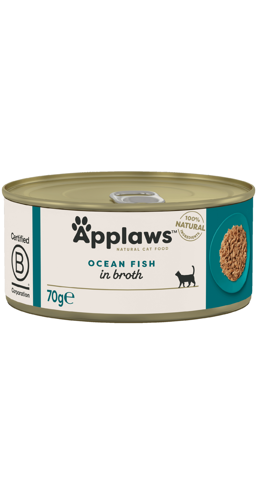 APPLAWS Boîte Chat Poissons de l'Océan