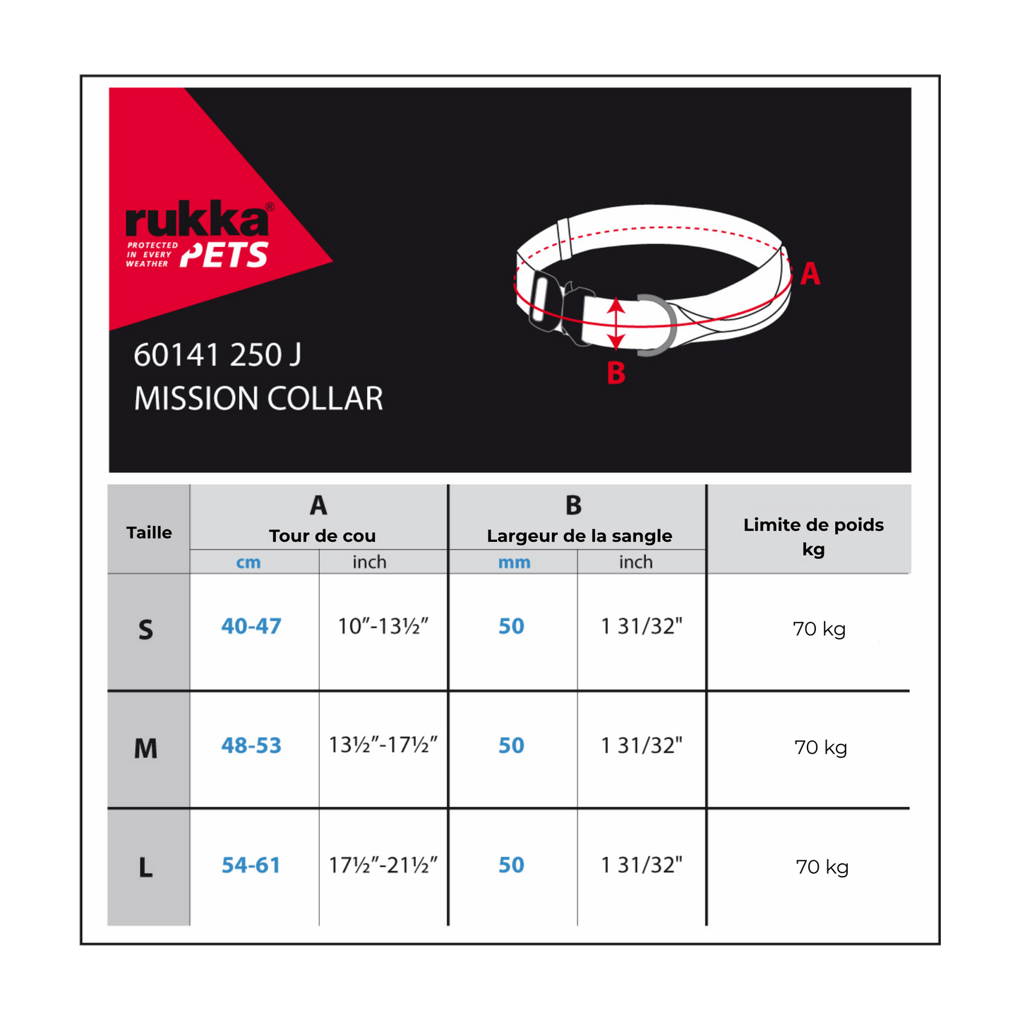 Collier avec poignée