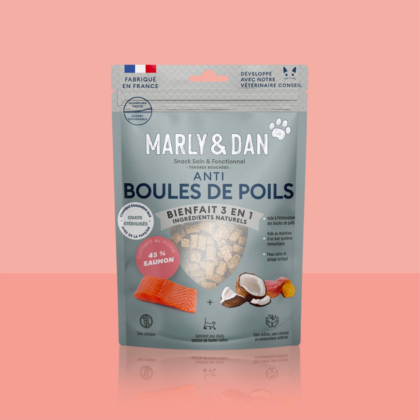 ANTI BOULES DE POILS CHAT