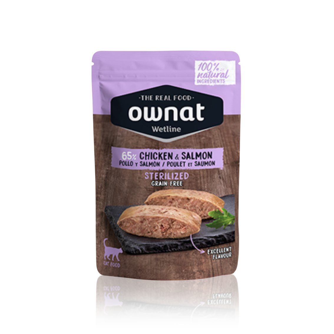 Sachet fraîcheur Sterilized Chicken & Salmon