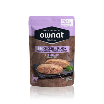Sachet fraîcheur Sterilized Chicken & Salmon