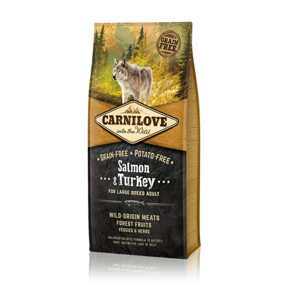 CARNILOVE SALMON & TURKEY LARGE BREED