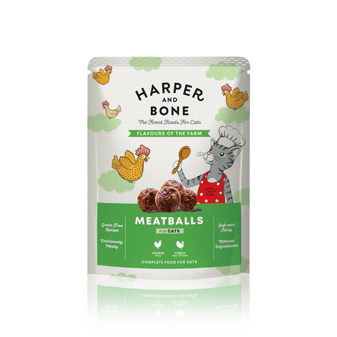 MEATBALLS FLAVOURS OF THE FARM CHAT