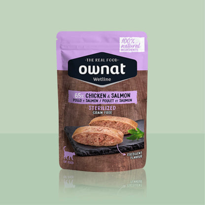 Sachet fraîcheur Sterilized Chicken & Salmon