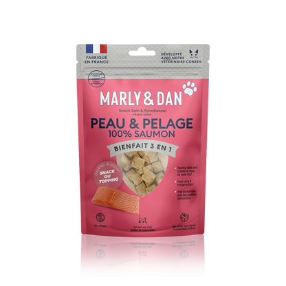 PEAU & PELAGE 100% SAUMON CHAT