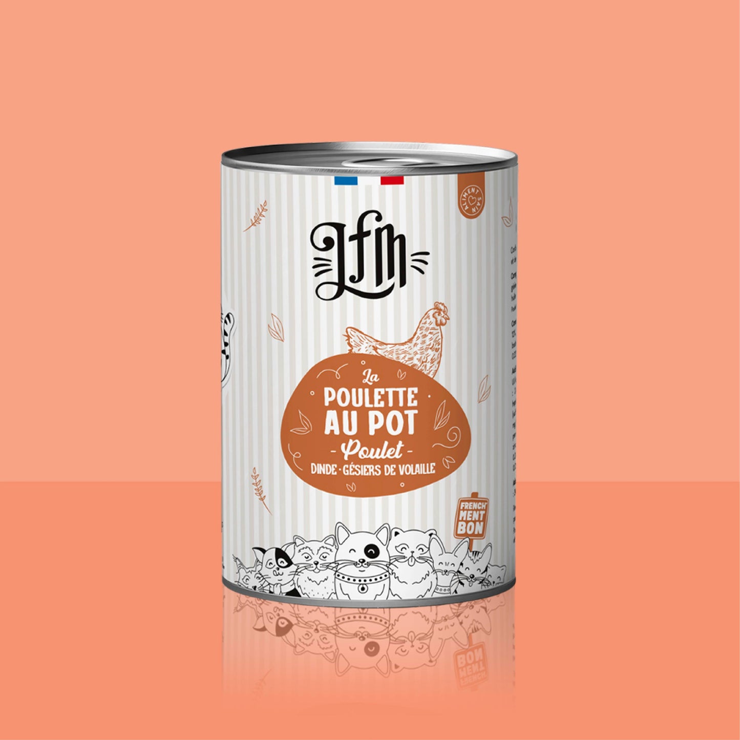 PÂTÉE LA POULETTE AU POT