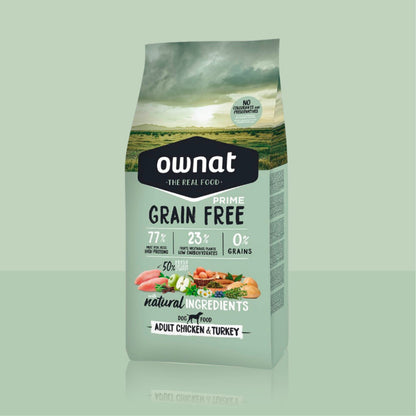 PRIME GRAIN FREE ADULT CHICKEN TURKEY
