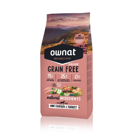 PRIME GRAIN FREE MINI CHICKEN & TURKEY