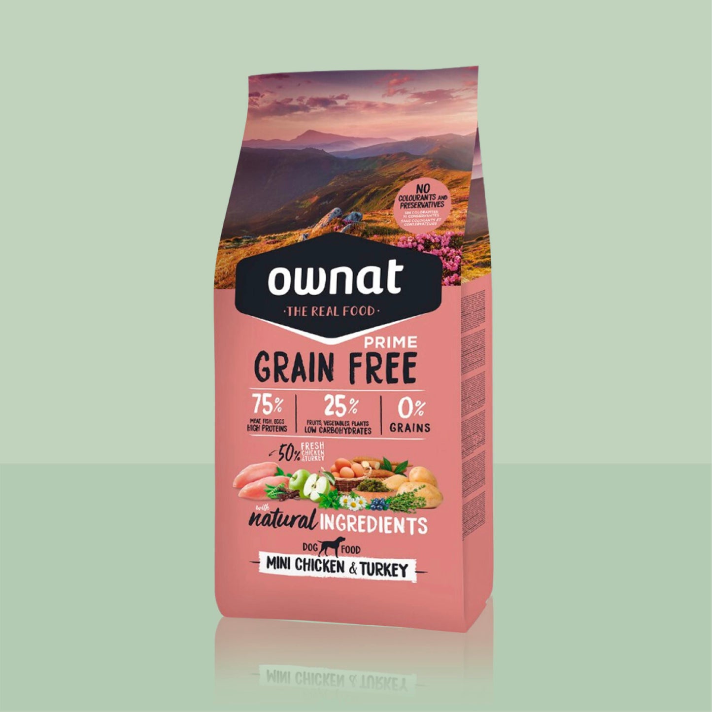 PRIME GRAIN FREE MINI CHICKEN & TURKEY