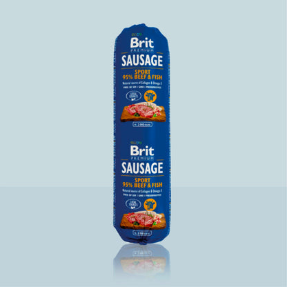 BRIT PREMIUM SAUSAGE SPORT BEEF & FISH