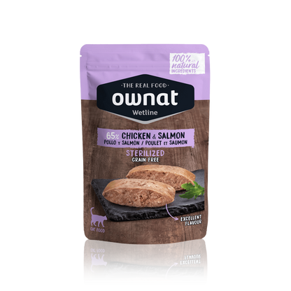 Sachet fraîcheur Sterilized Chicken & Salmon