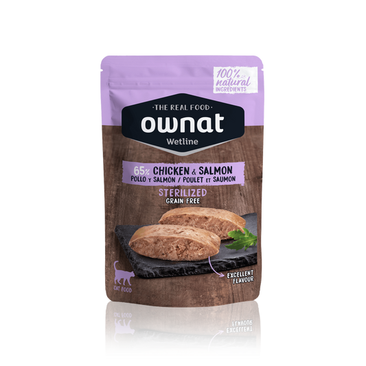 Sachet fraîcheur Sterilized Chicken & Salmon