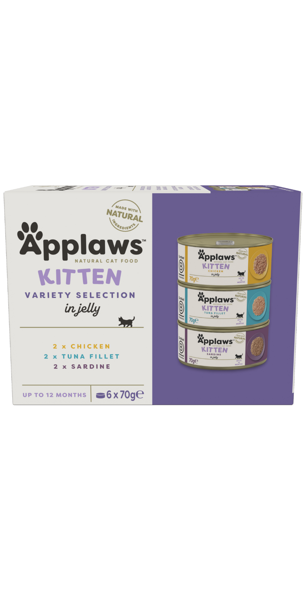 APPLAWS Boîte Kitten Chaton