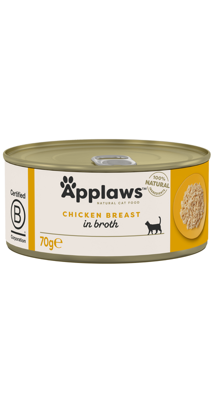 APPLAWS Boîtes Chat Filet de Poulet