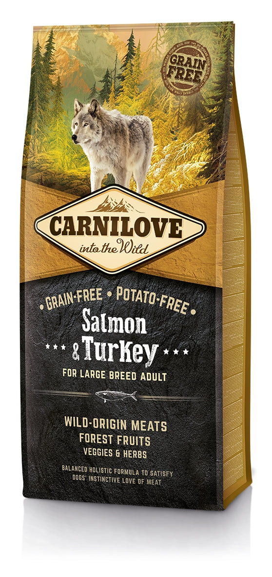 CARNILOVE SALMON TURKEY  LARGE BREED