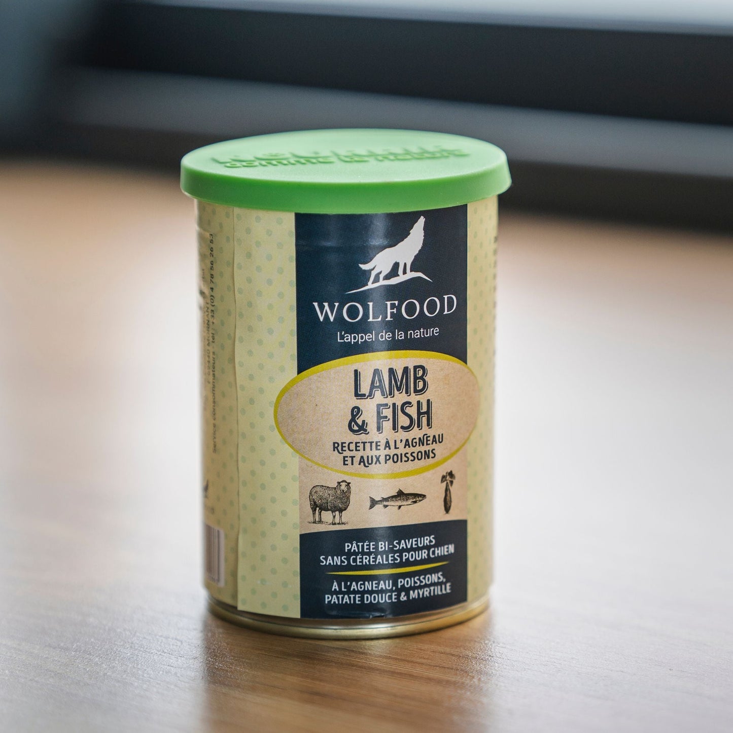 Routine hydratation : 12 pâtée Lamb & Fish + 1 tapis de léchage + 1 couvercle