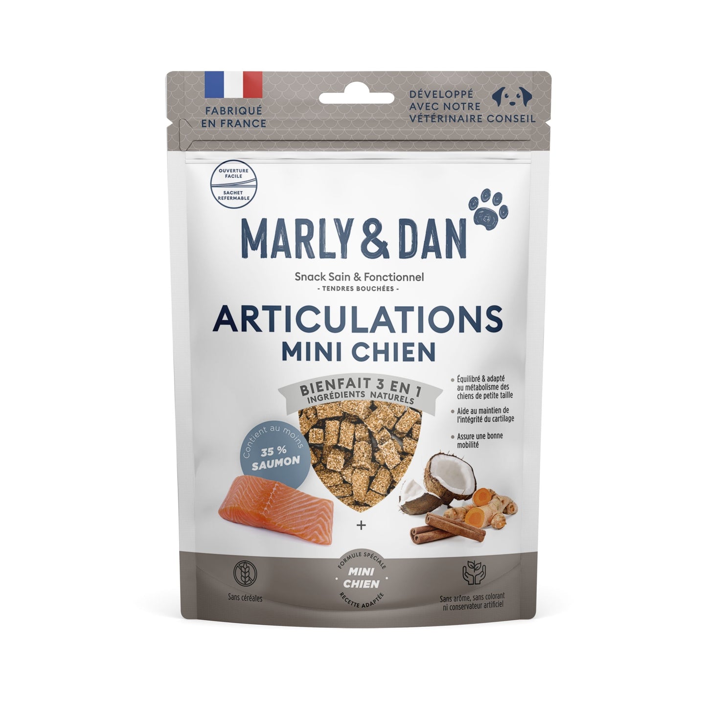 MARLY & DAN Tendres bouchées ARTICULATIONS MINI CHIEN
