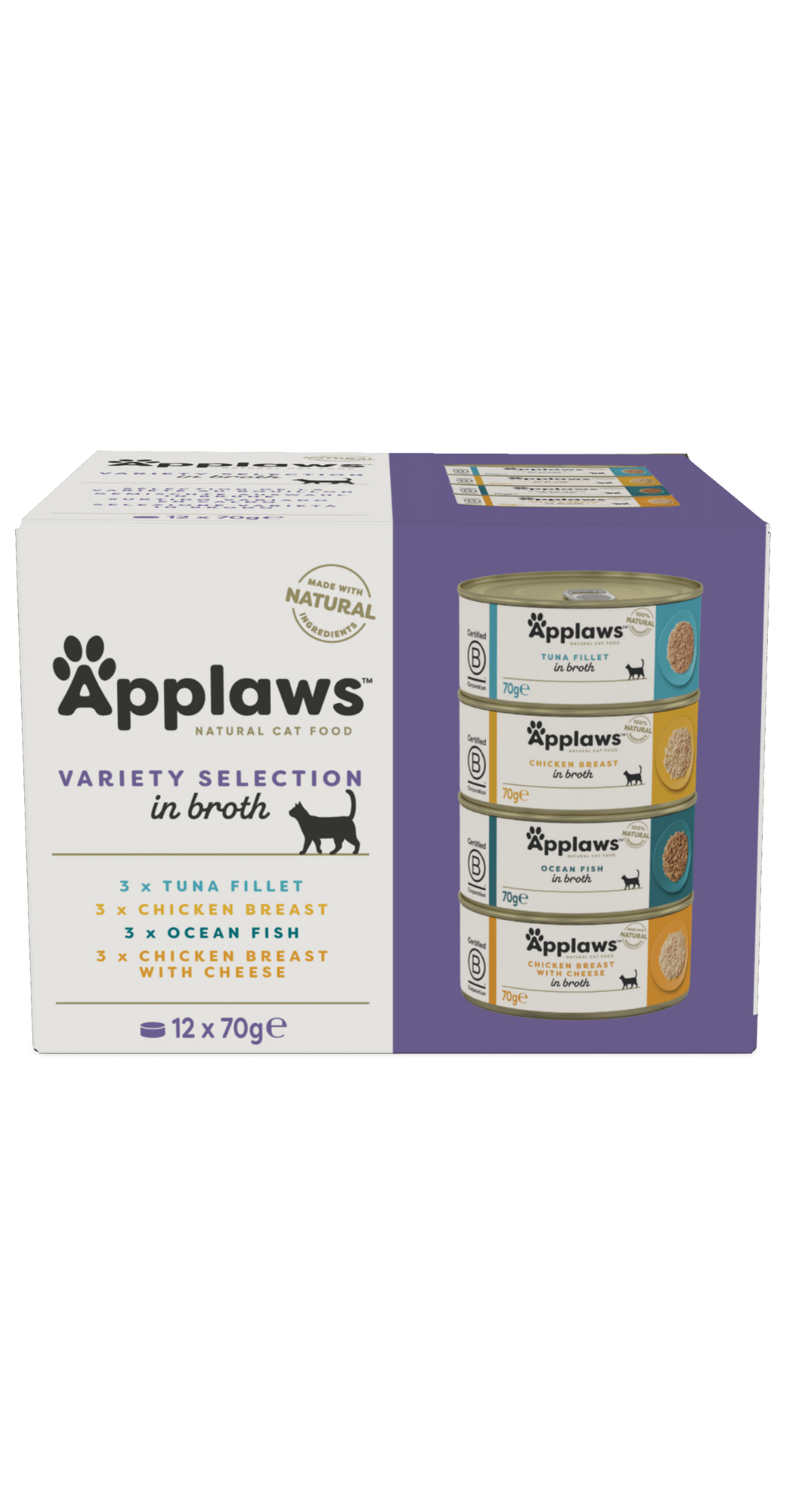 APPLAWS Boite chat SUPREME COLLECTION MIXED