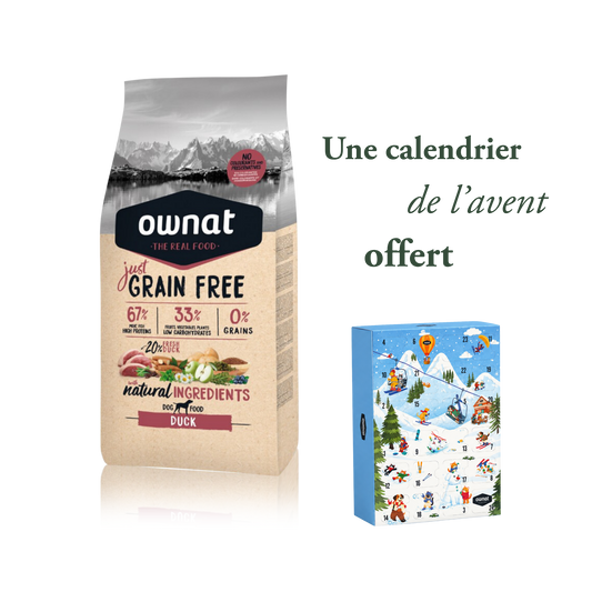 Just Duck 14 kg + calendrier de l'avent OFFERT