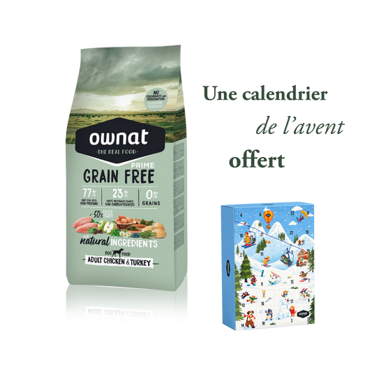 Prime Adult Chicken 12 kg + calendrier de l'avent OFFERT