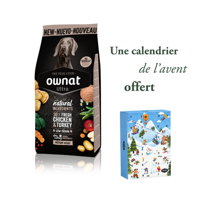 Ultra Medium Adult 12 kg + calendrier de l'avent offert