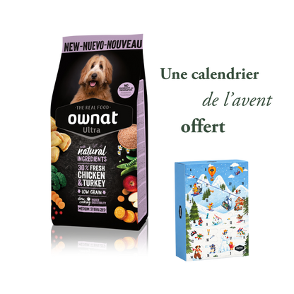 Ultra Medium Sterilized 12 kg + calendrier de l'avent offert