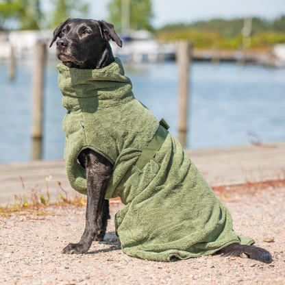 Peignoir pour chien très absorbant