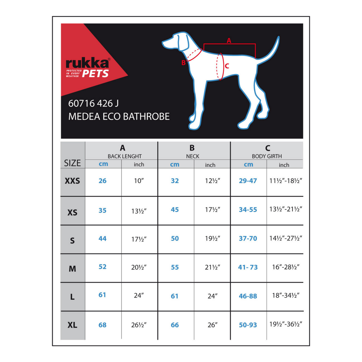 Peignoir pour chien très absorbant