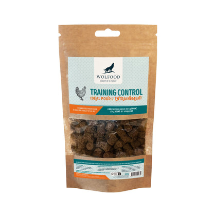 WOLFOOD TRAINING CONTROL. Friandises d'entraînement saines au poulet et riz